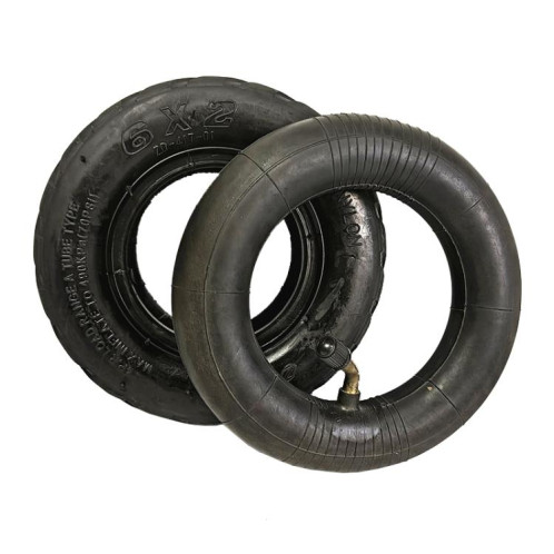 Pneus de scooter électrique épais de 6 pouces (6 x 2 pouces), style : intérieur et extérieur SH24031499-04